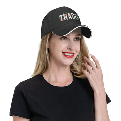 Day Trader Stock Trading Baseball Caps
