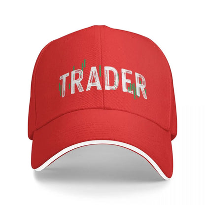 Day Trader Stock Trading Baseball Caps